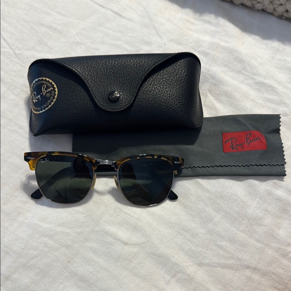 Ray-Ban tortoise clubmaster sunglasses